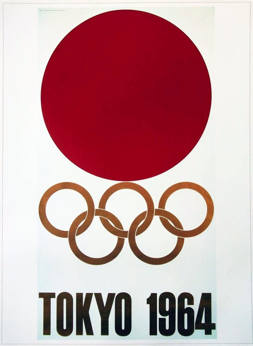 Shop 1964 Tokyo Olympic Games Original Vintage Poster