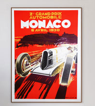 Load image into Gallery viewer, 1930 Monaco Grand Prix