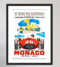 Load image into Gallery viewer, 1957 Monaco Grand Prix