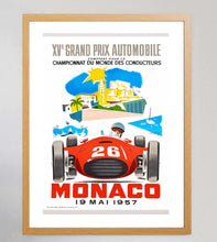 Load image into Gallery viewer, 1957 Monaco Grand Prix