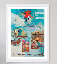 Load image into Gallery viewer, New England The Laurentians- Delta Air Lines