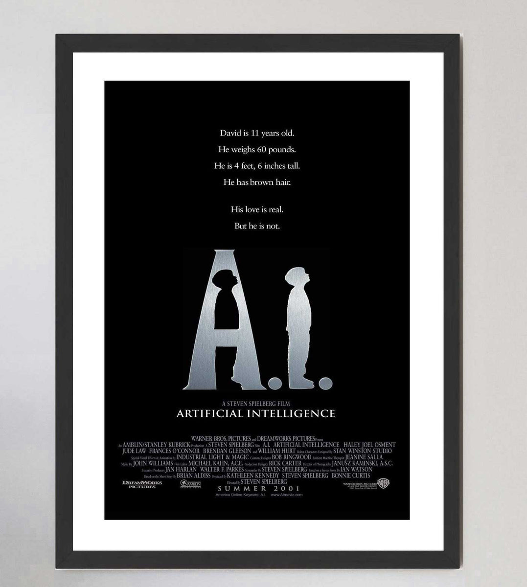 künstliche intelligenz film 2001 Buy AI Artificial Intelligence 2001