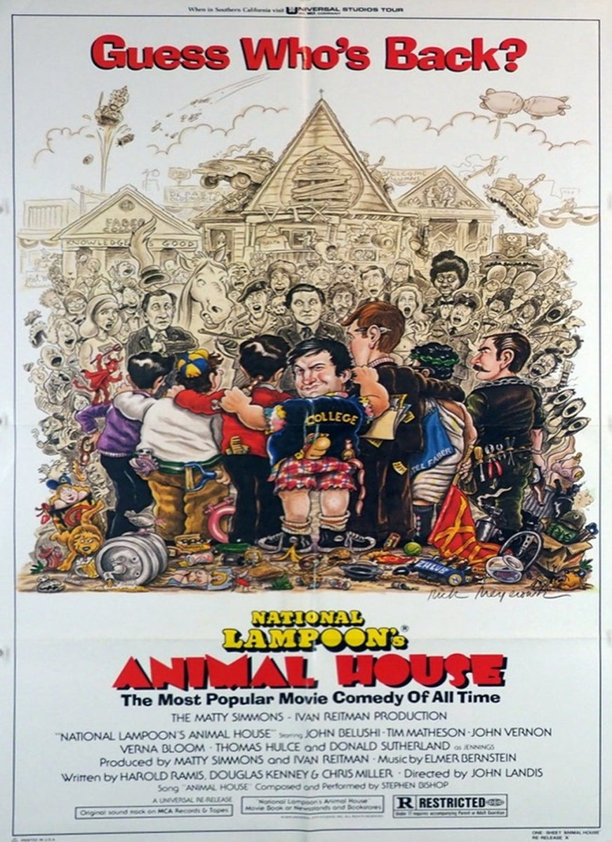 Shop Animal House Original Vintage Poster - Printed Originals