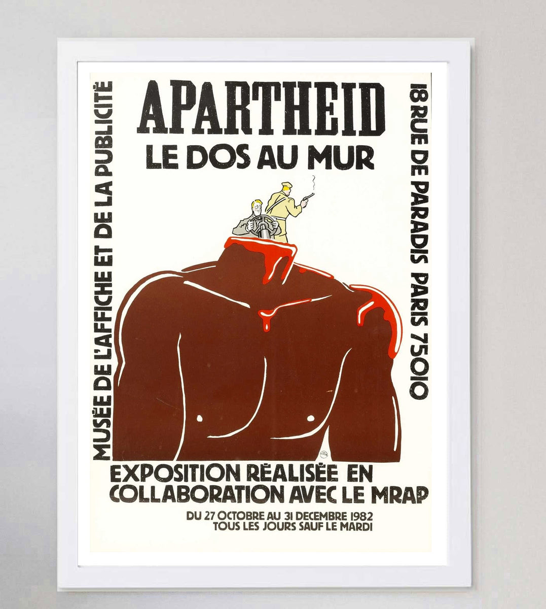 Apartheid/ウィレム/ポスター Apartheid/ウィレム/ポスター