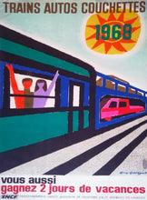 Load image into Gallery viewer, SNCF - Trains Autos Couchettes