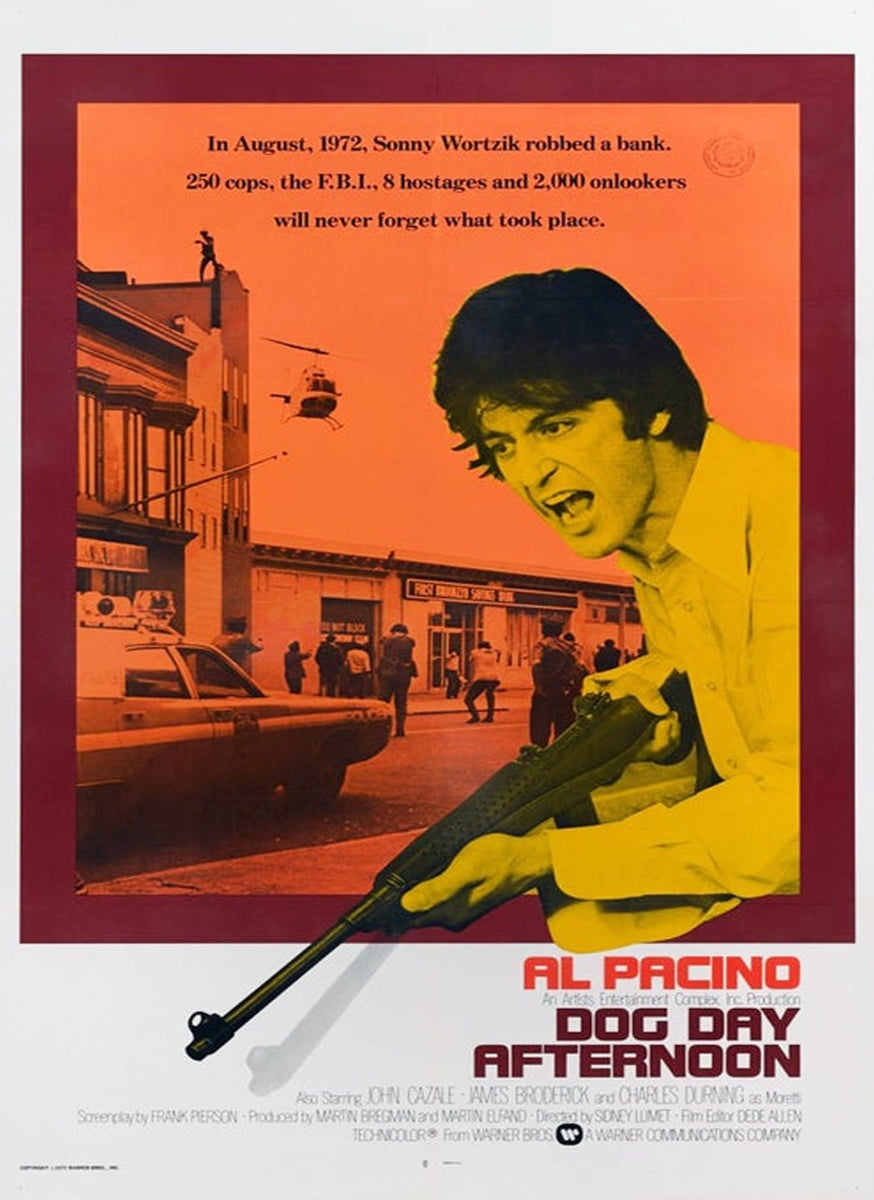 Shop Dog Day Afternoon Original Vintage Poster - Printed Originals