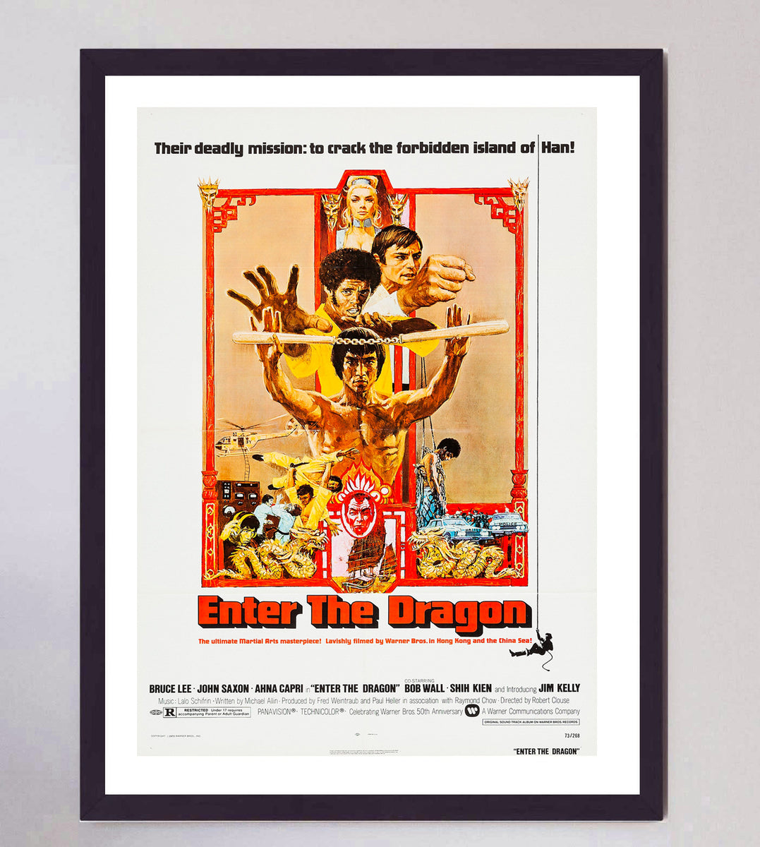 90s デッドストック Enter The Dragon 大判ポスター Amazon.com: Enter The Dragon Poster Movie 12x18 inch(30cmx46cm