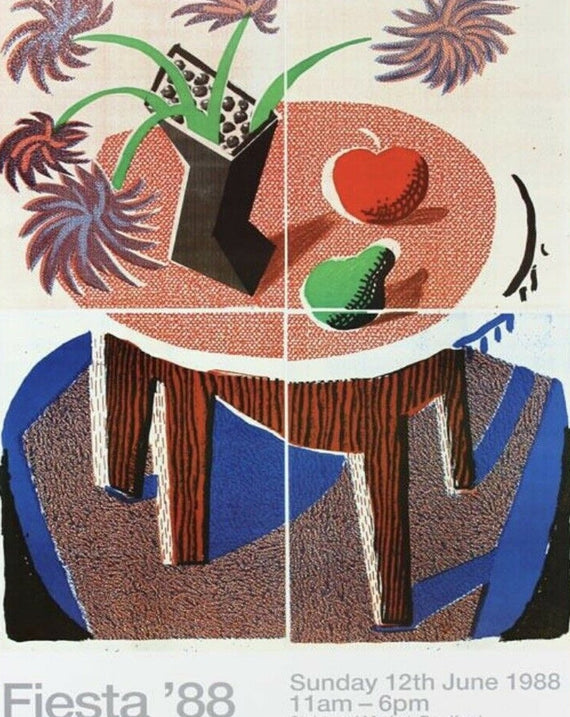 David Hockney - Fiesta '88