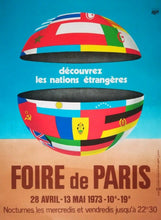 Load image into Gallery viewer, Foire De Paris 1973