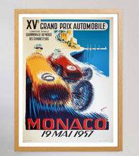 Load image into Gallery viewer, 1957 Monaco Grand Prix