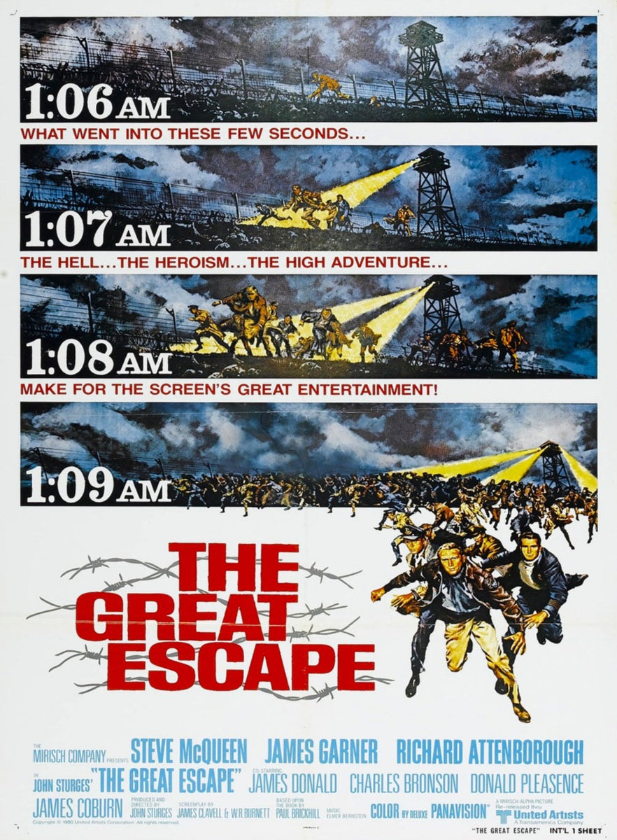 The Great Escape Original Movie Poster - Original Vintage Film Poster