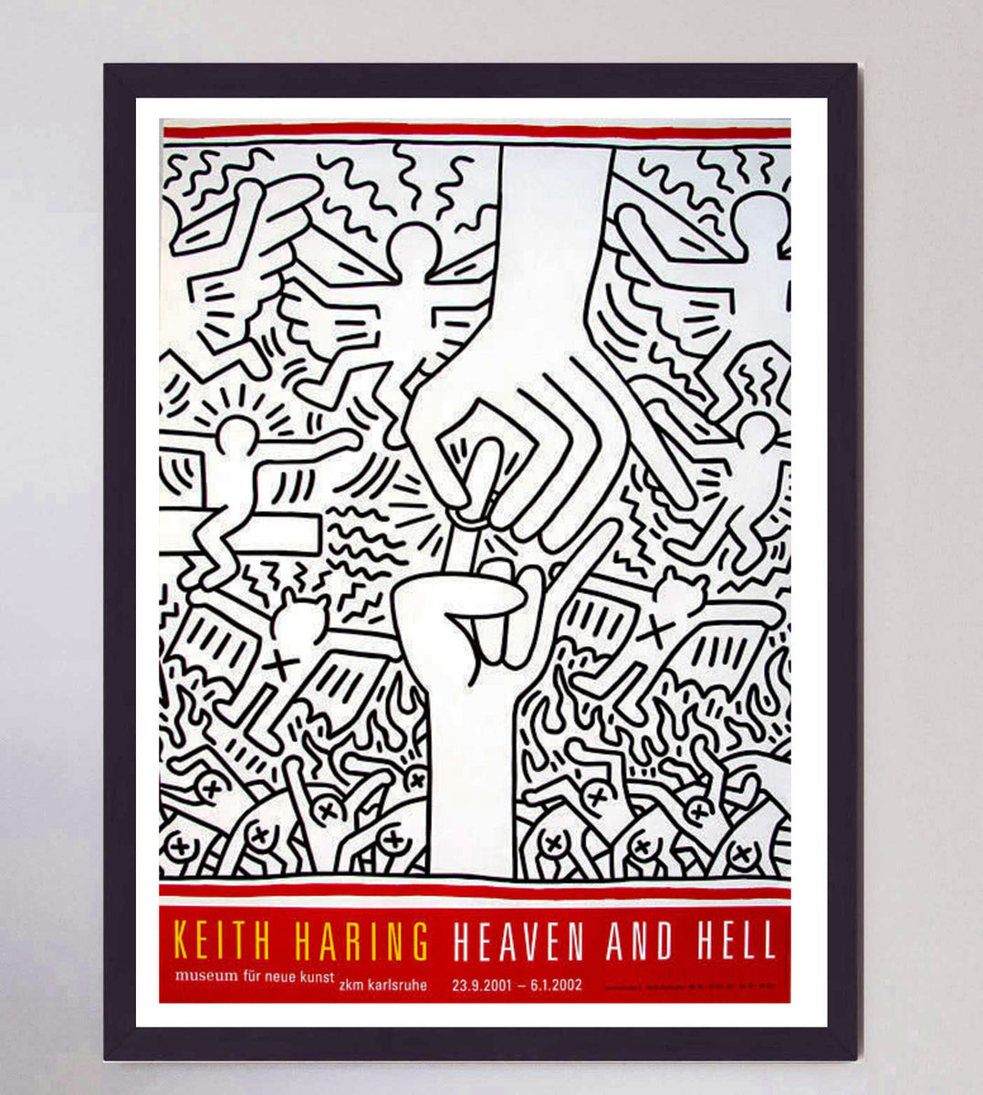 ポスター THE POSTERS OF KEITH HARING Keith Haring, Start Reading! 1988, Keith Haring Poster, Pop