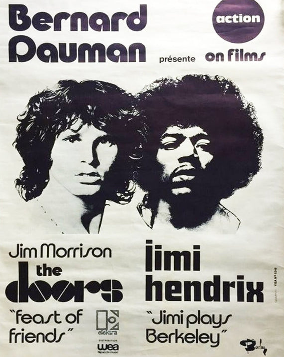 The Doors & Jimi Hendrix - Bernard Dauman Presents