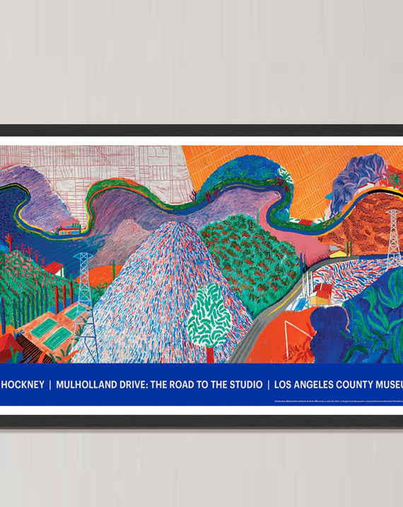 David Hockney - Mulholland Drive: The Road To The Studio LACMA