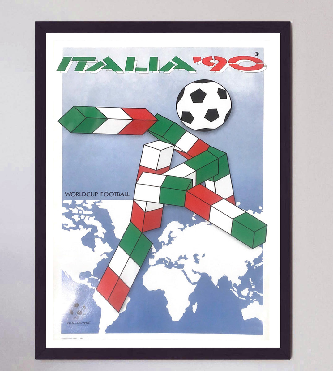 Flocage police de lettre Brésil Coupe du Monde 1990