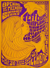 Load image into Gallery viewer, Jefferson Airplane & Jimi Hendrix - Fillmore Auditorium