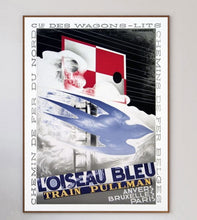 Load image into Gallery viewer, L'Oiseau Bleu Train Pullman