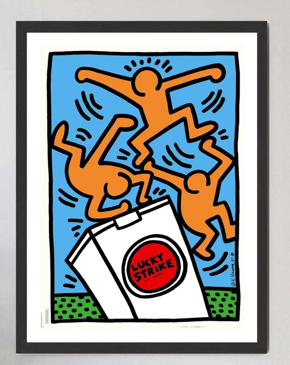 Keith Haring Lucky Strike Blue