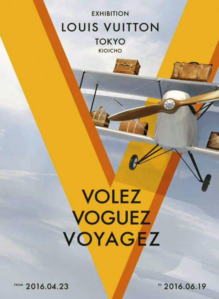 Shop Louis Vuitton - Volez Voguez Voyagez Original Poster Online