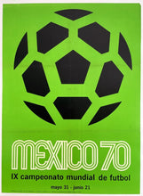 Load image into Gallery viewer, 1970 World Cup Mexico