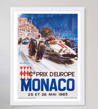 Load image into Gallery viewer, 1963 Monaco Grand Prix