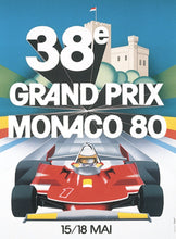 Load image into Gallery viewer, 1980 Monaco Grand Prix