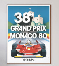 Load image into Gallery viewer, 1980 Monaco Grand Prix