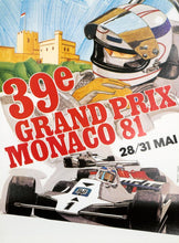 Load image into Gallery viewer, 1981 Monaco Grand Prix