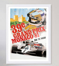 Load image into Gallery viewer, 1981 Monaco Grand Prix