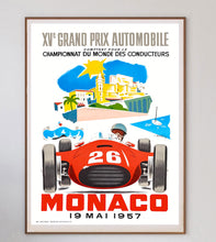 Load image into Gallery viewer, 1957 Monaco Grand Prix