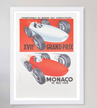 Load image into Gallery viewer, 1959 Monaco Grand Prix