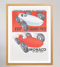 Load image into Gallery viewer, 1959 Monaco Grand Prix