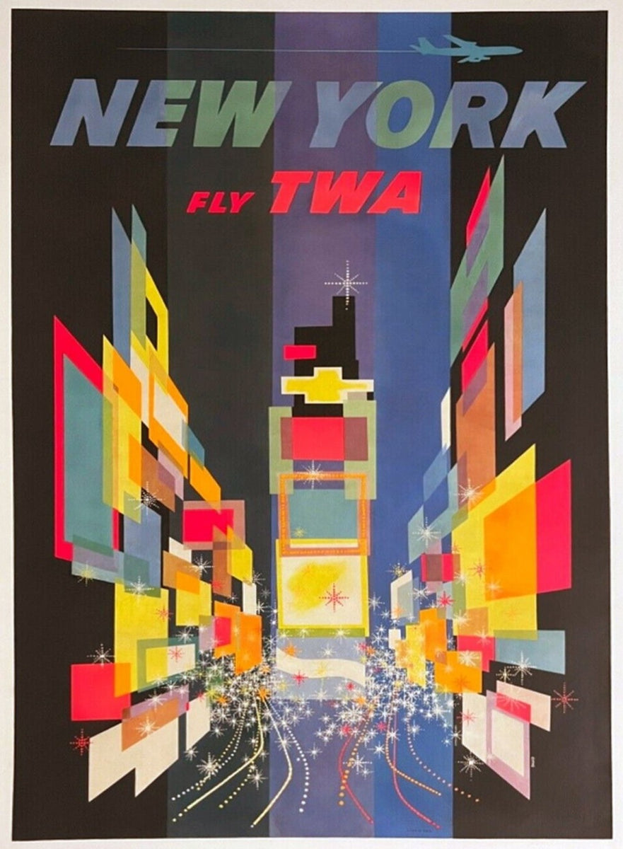 Klein: New York Fly TWA Print – MoMA Design Store