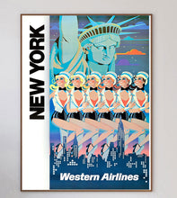 Load image into Gallery viewer, New York - Western Air Lines