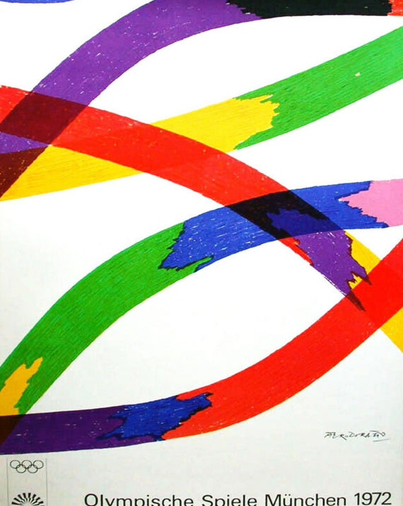 1972 Munich Olympic Games - Piero Dorazio