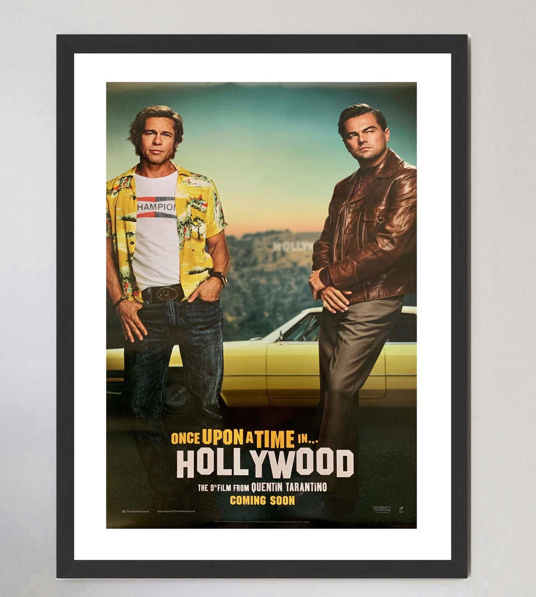 Once Upon a Time in Hollywood Movie Poster Online - Poster for Sales