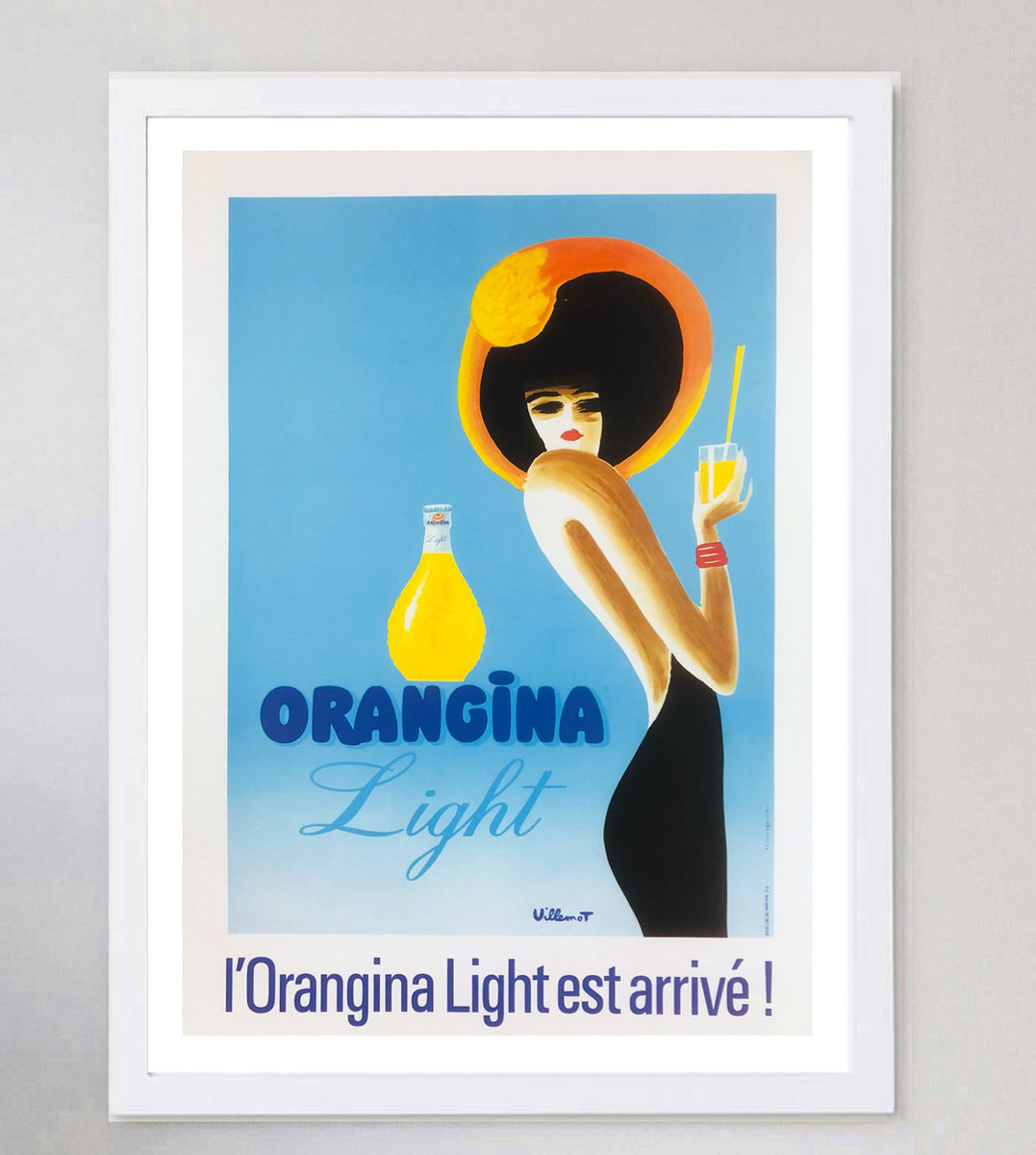 Perrier - Orangina Light Poster for Sale - Buy Vintage Poster at