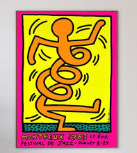Load image into Gallery viewer, Keith Haring Montreux Jazz Festival Pink