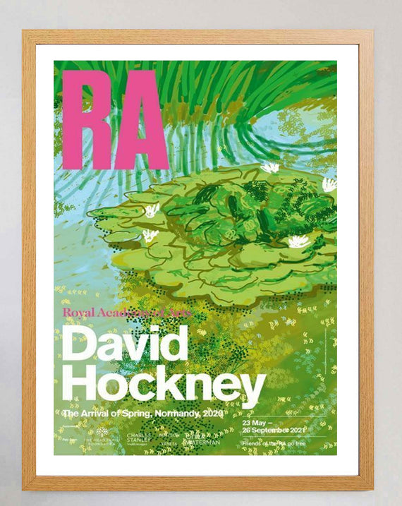 David Hockney - RA - The Arrival of Spring no.340
