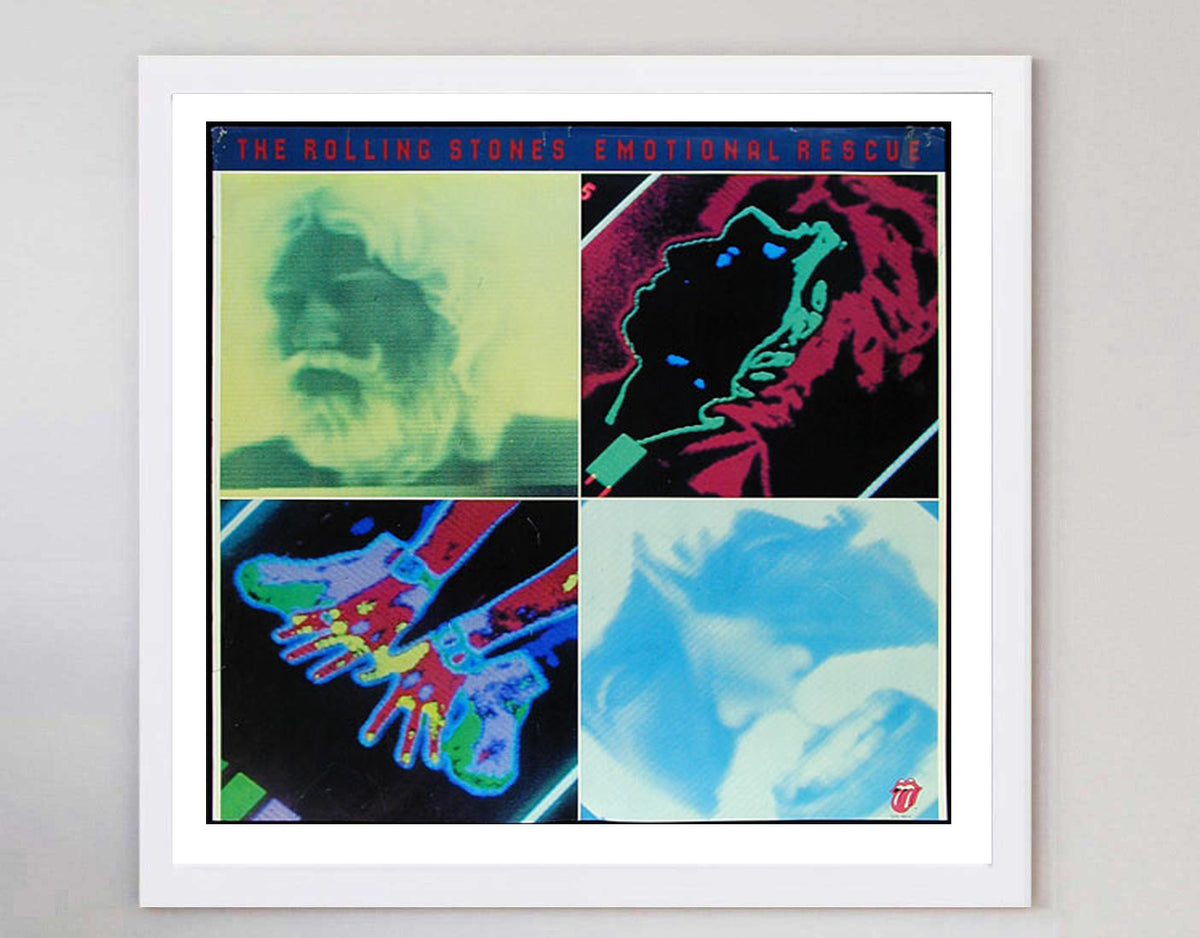 Shop The Rolling Stones - Emotional Rescue Original Vintage Poster