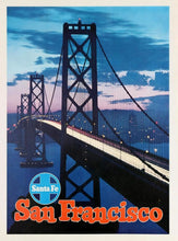 Load image into Gallery viewer, Santa Fe Railway - San Francisco