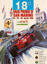 Load image into Gallery viewer, 1998 San Marino Grand Prix