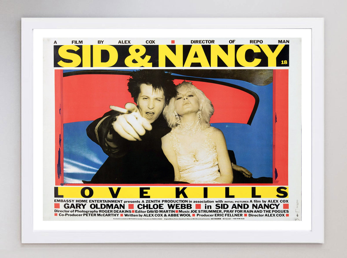 SID AND NANCY 映画パンフレット/ おまけPISTOLS レコード SID AND NANCY 映画パンフレット/ おまけPISTOLS レコード