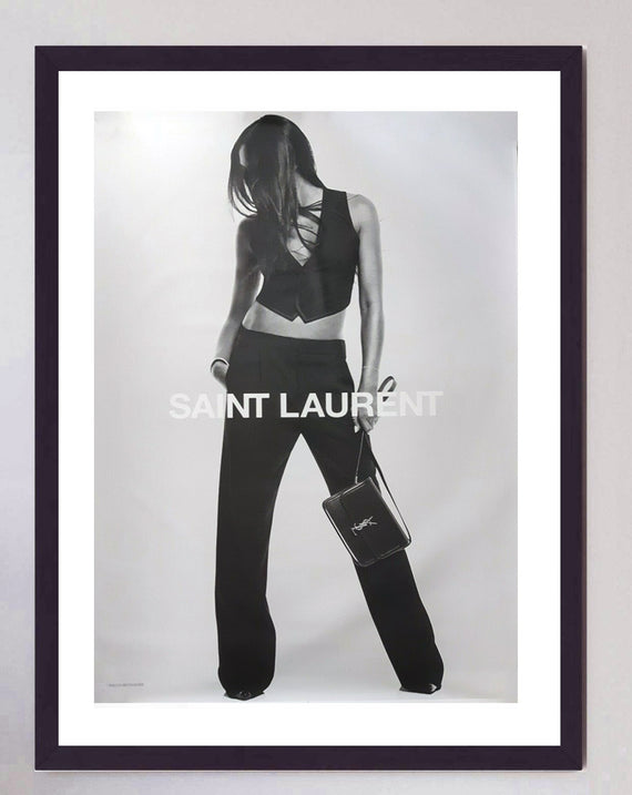 Saint Laurent - Naomi Campbell