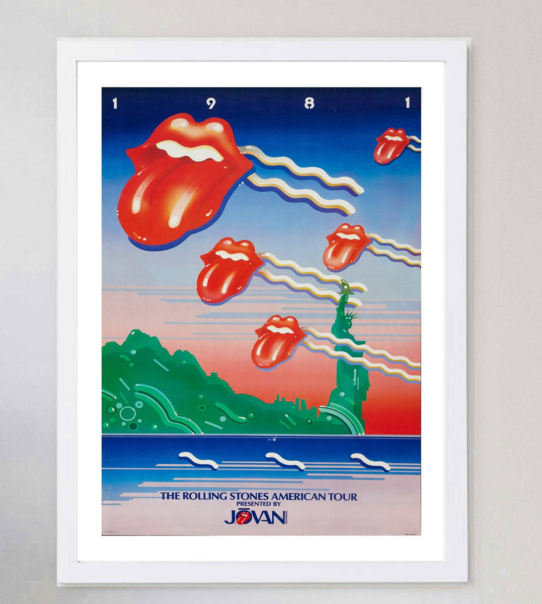 Shop Rolling Stones American Tour 1981 Poster - Printed Originals