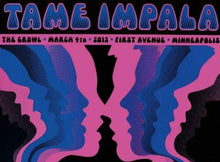 Load image into Gallery viewer, Tame Impala- Minneapolis - Printed Originals