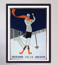 Load image into Gallery viewer, Skiing - L&#39;Affiche Miroir Du Temps