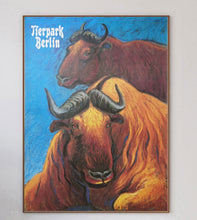 Load image into Gallery viewer, Berlin Tierpark Zoo - Golden Takin