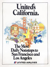 Load image into Gallery viewer, United Airlines - United's California