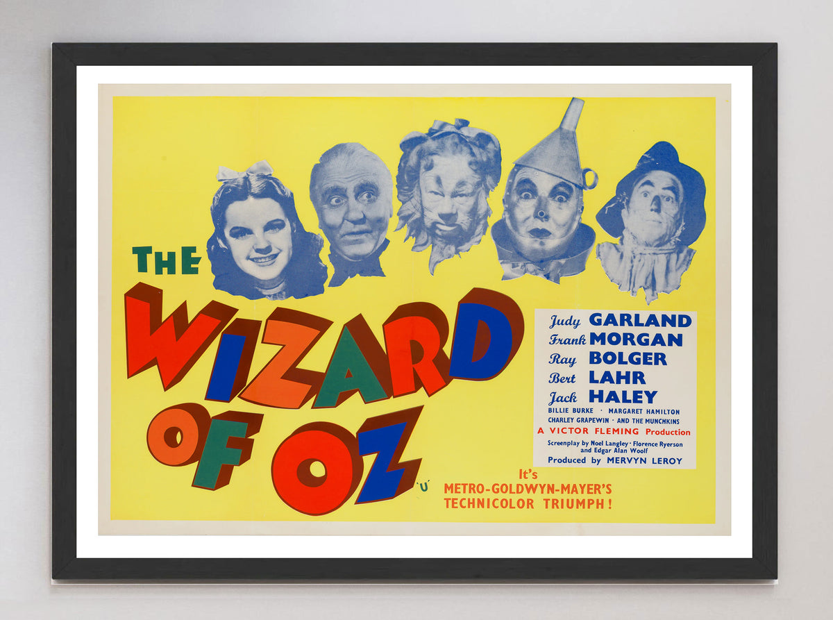 Shop The Wizard of Oz Original Vintage Poster | Printed Originals